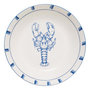 Voir la diapositive 3 : SECRET DE GOURMET Lot de 6 Assiettes Creuses  Océania  20cm Bleu