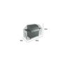 Voir la diapositive 3 : Nortene Housse de protection barbecue grand modèle COVERTOP - Taupe - 170 x 70 x 115 cm