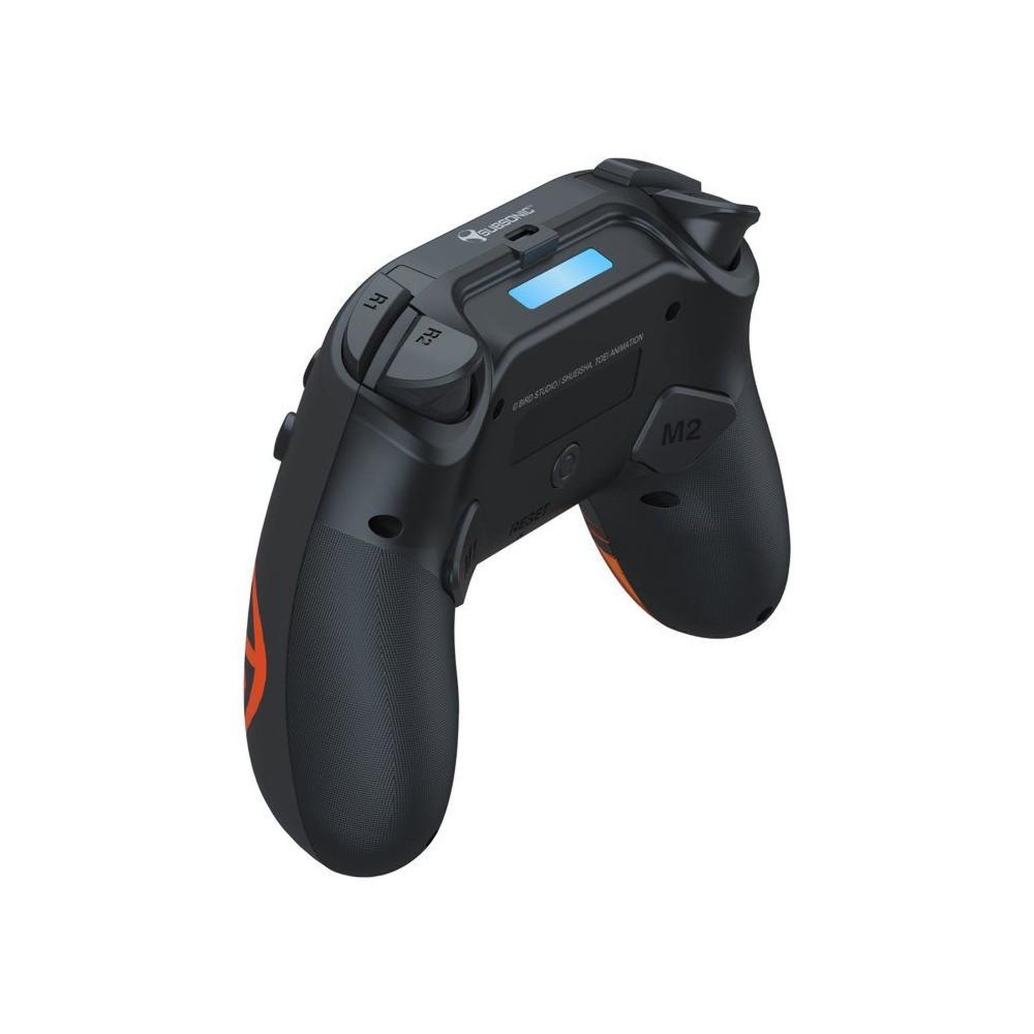 Voir la diapositive 5 : Subsonic Manette sans fil ps5 et pc led dragon ball goku ultra instinct noir, rgb, turbo, 2 palettes arrière m1/m2 et gyroscope 6 axes