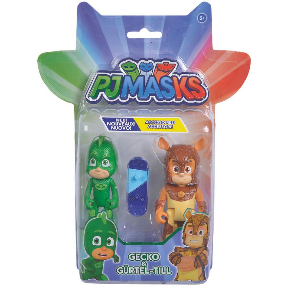 SIMBA Figurines Pyjamasques Gluglu et Tatouro'Tom