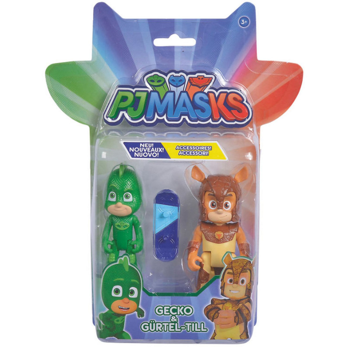 SIMBA Figurines Pyjamasques Gluglu et Tatouro'Tom