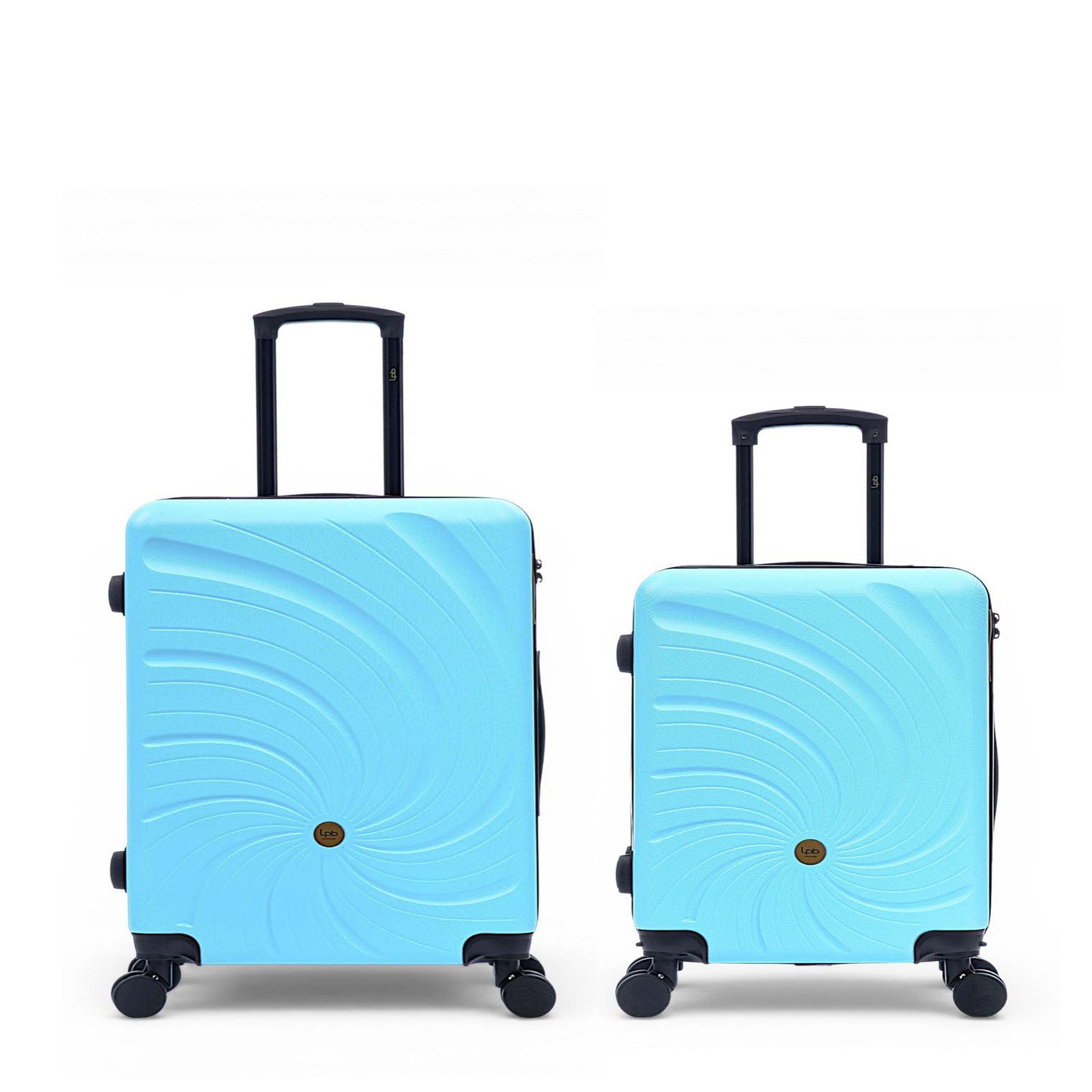 LES P'TITES BOMBES LPB Lot de 2 Valises Rigides Taille Moyenne et Cabine SERENA