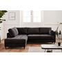 Voir la diapositive 2 : LISA DESIGN Anna - canapé d'angle gauche - 5 places - convertible - en velours