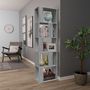 Voir la diapositive 3 : VIDAXL Bibliotheque Sonoma gris 45x24x160 cm Bois d'ingenierie