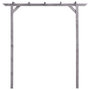 Voir la diapositive 2 : VIDAXL Pergola de jardin Gris 200x40x205 cm Bois de pin impregne