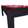 Voir la diapositive 4 : PLAY4FUN Billard Américain HARMONY 6Ft - 206,5 x 116,5 x 80 cm avec accessoires - Couleur Noir