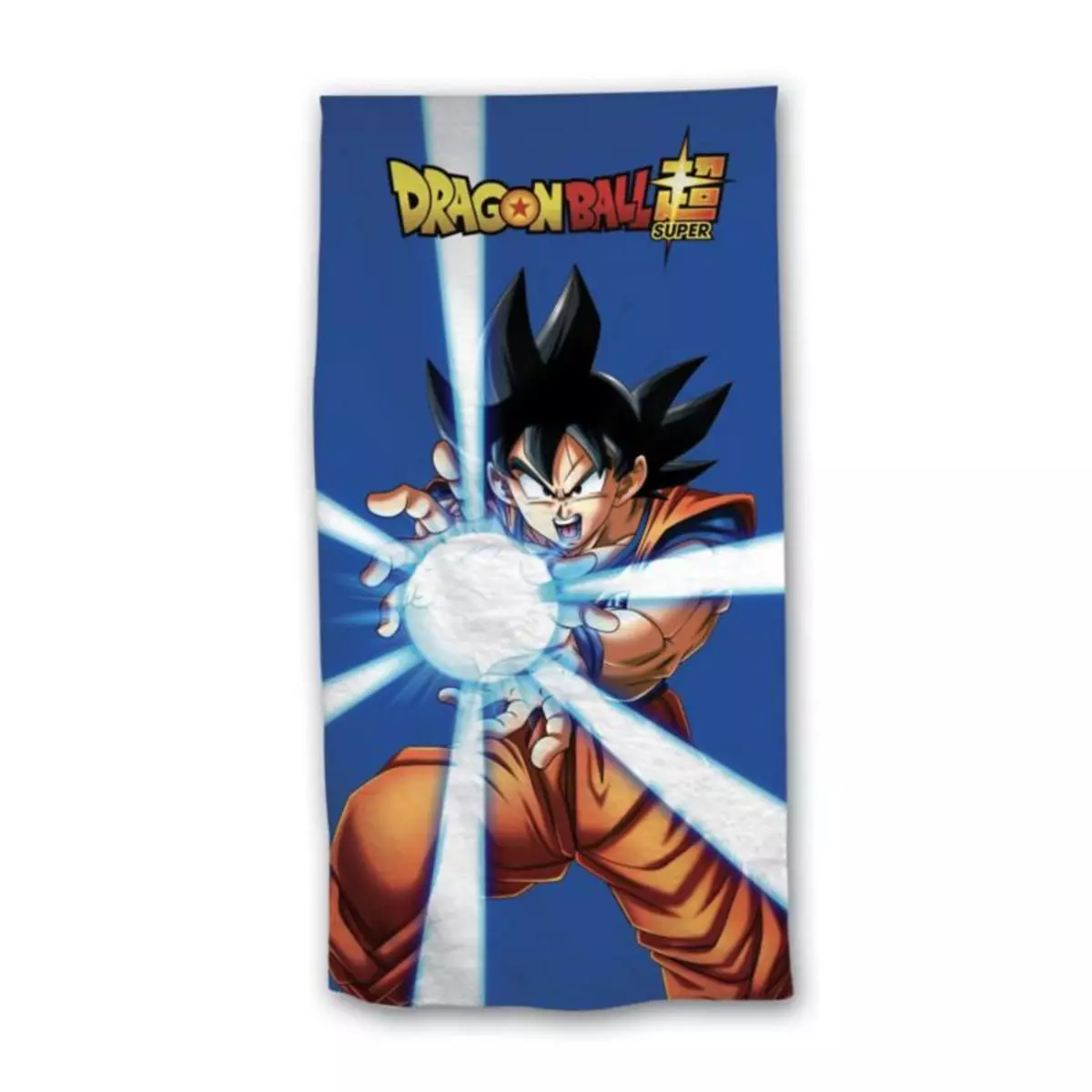 Manga Déco - Serviette de Bain Coton Enfant Dragon Ball - Drap de plage 70x140 cm