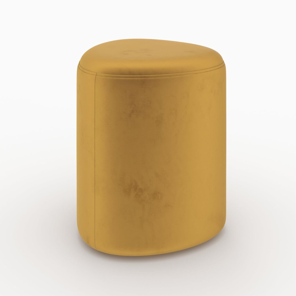 Rendez vous déco Pouf en velours vert - Emmy