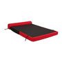 Voir la diapositive 3 : Chauffeuse 2 places tissu bicolore DUETTO