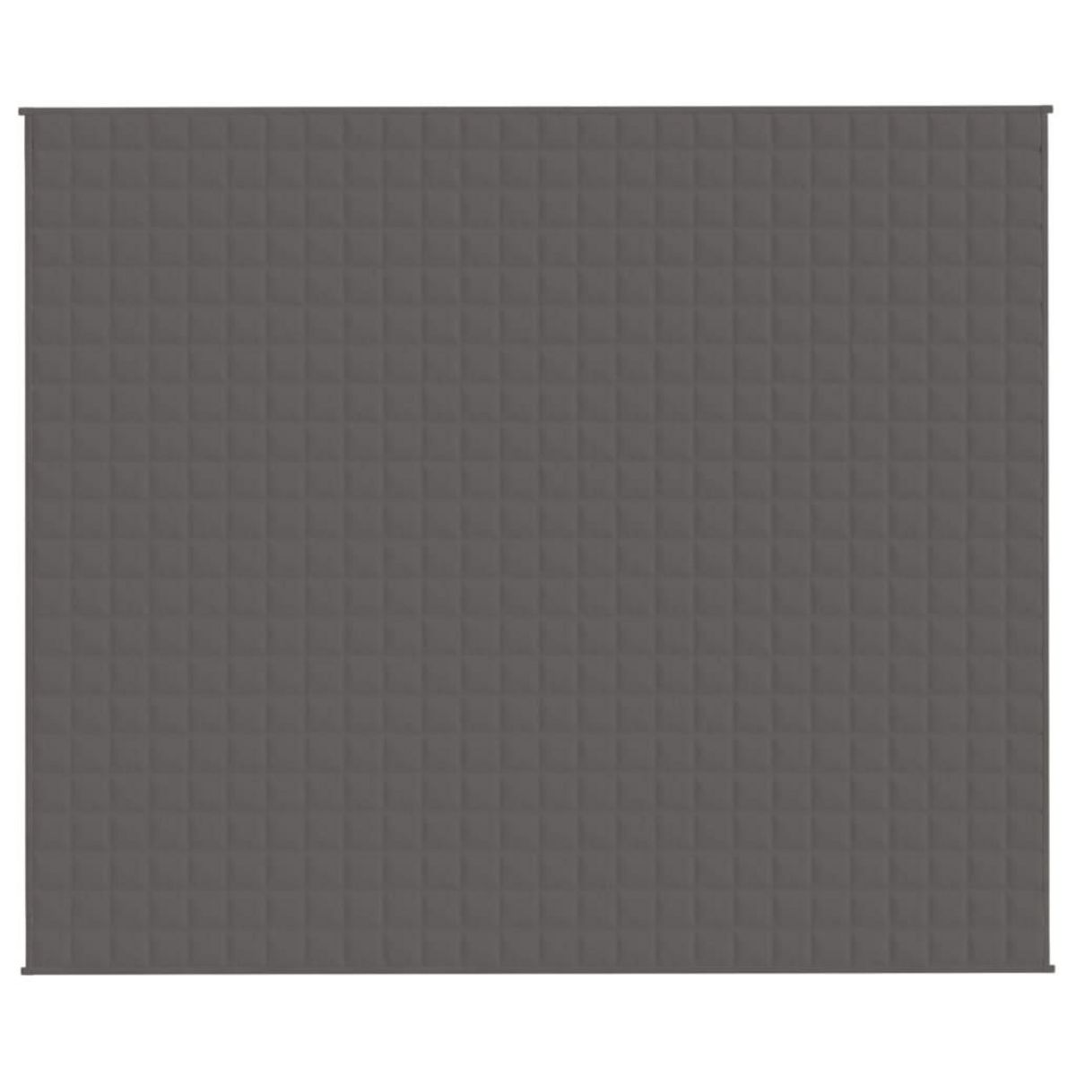 VIDAXL Couverture lestee Gris 220x260 cm 11 kg Tissu