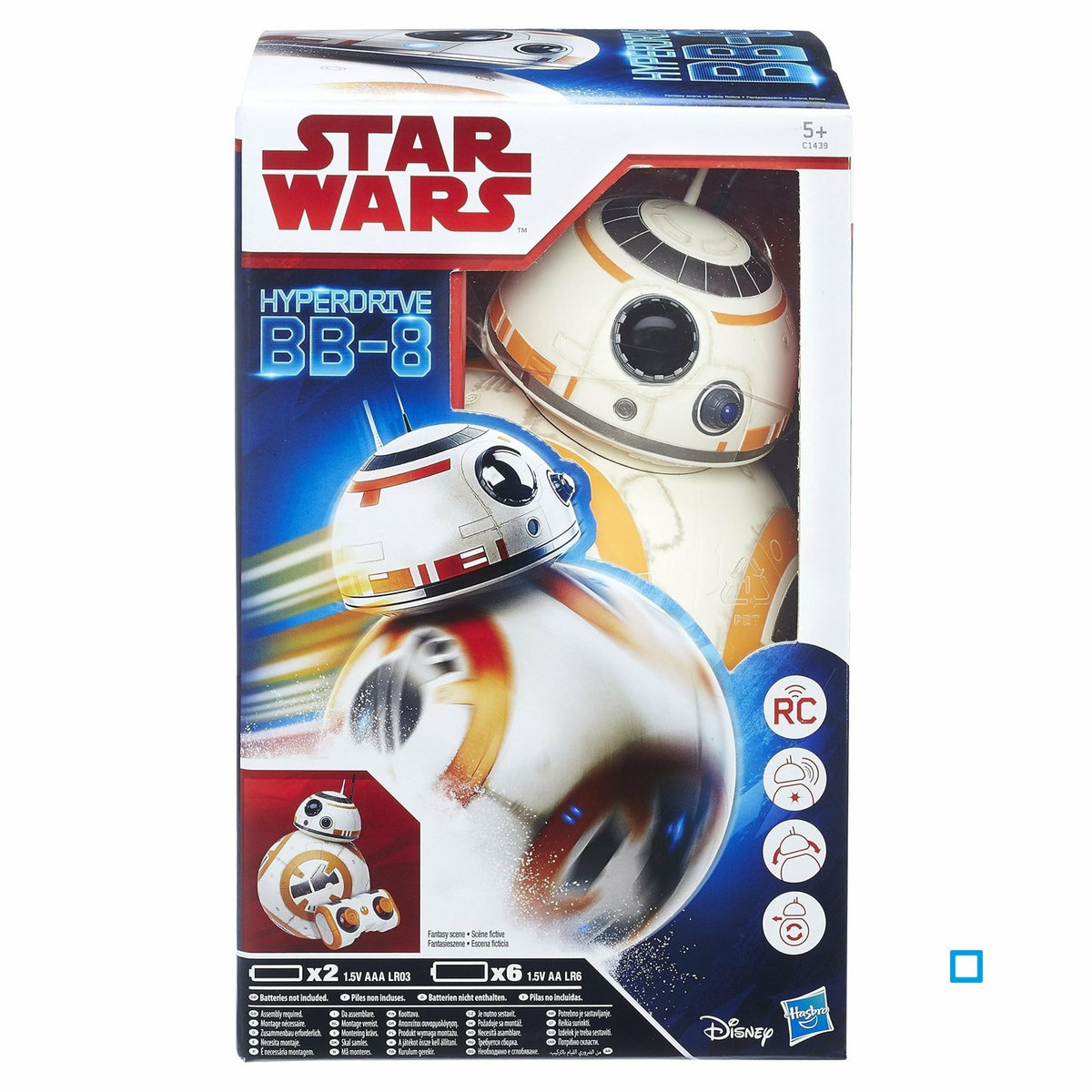 HASBRO Robot radiocommandé Star Wars BB8