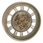 Voir la diapositive 1 : Paris Prix Horloge Murale en Métal  Mécanisme  60cm Gris