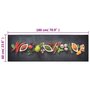 Voir la diapositive 5 : VIDAXL Tapis de cuisine lavable impression d'epices 60x180 cm velours