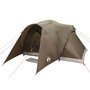 Voir la diapositive 4 : VIDAXL Tente familiale a dome 6 personnes marron impermeable
