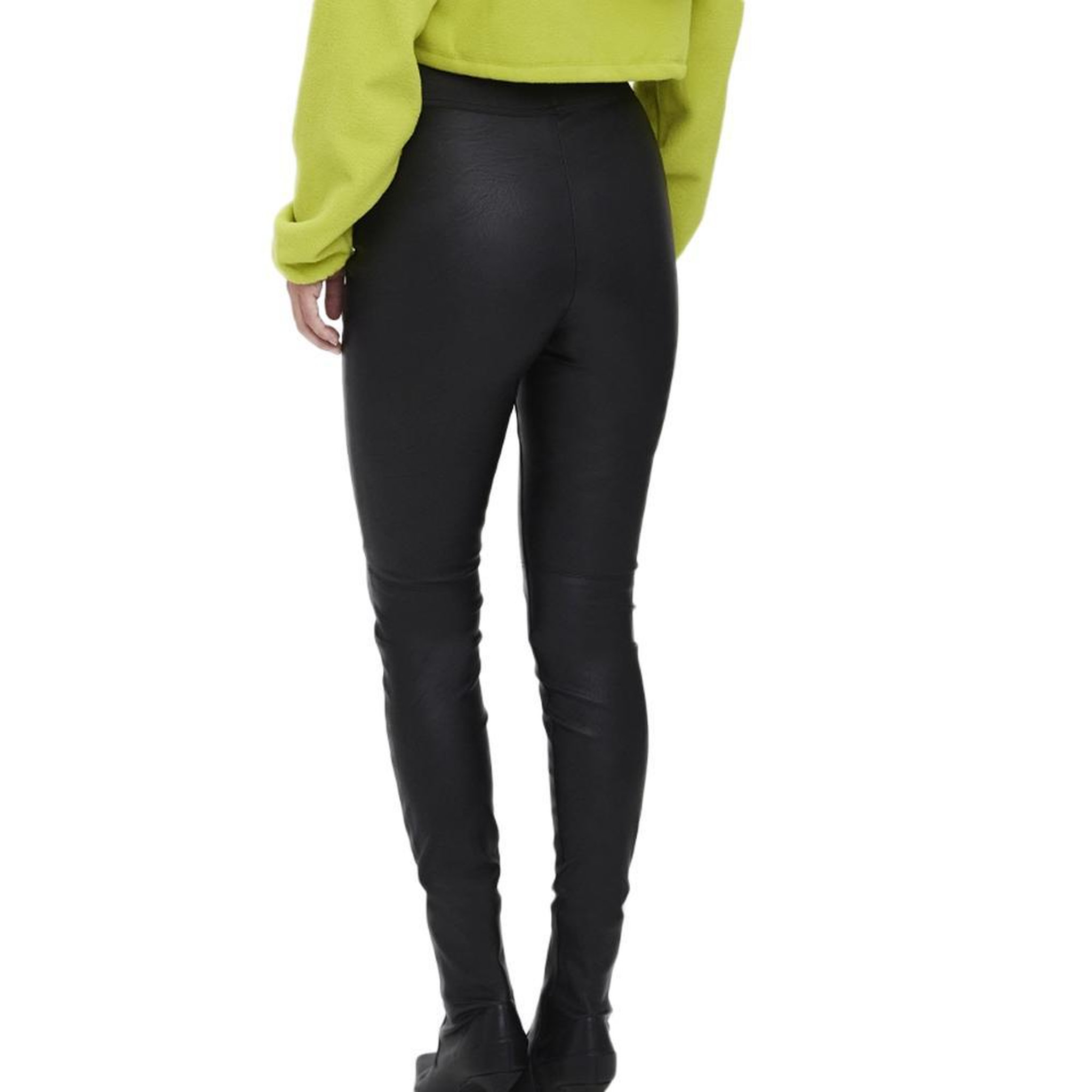 Voir la diapositive 2 : Vero Moda Legging Simili Cuir Noir Femme Vero Moda 10270787