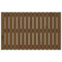 Voir la diapositive 4 : VIDAXL Tete de lit murale Marron miel 95,5x3x60 cm Bois massif de pin