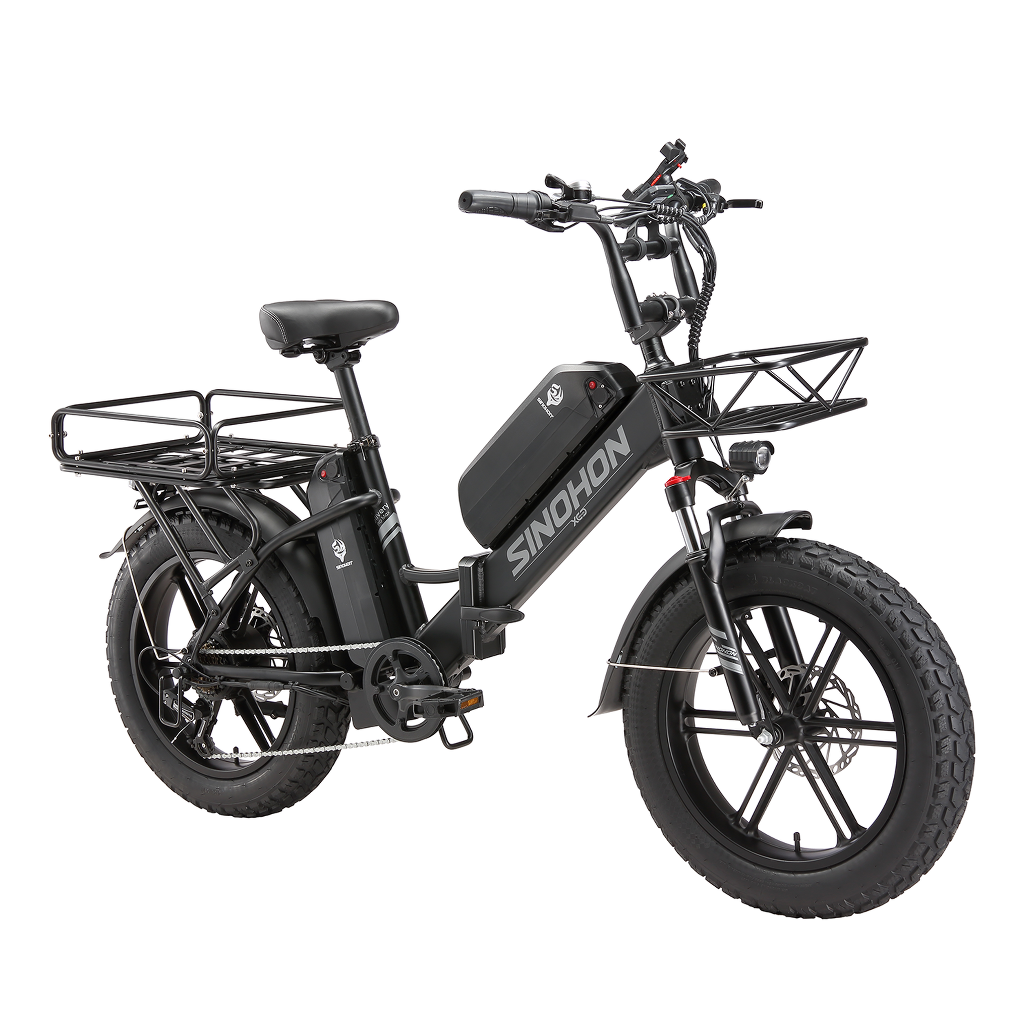 Voir la diapositive 3 : SINOHON Vélo électrique sinohon delivery, vélo électrique de livraison longue autonomie à double batterie