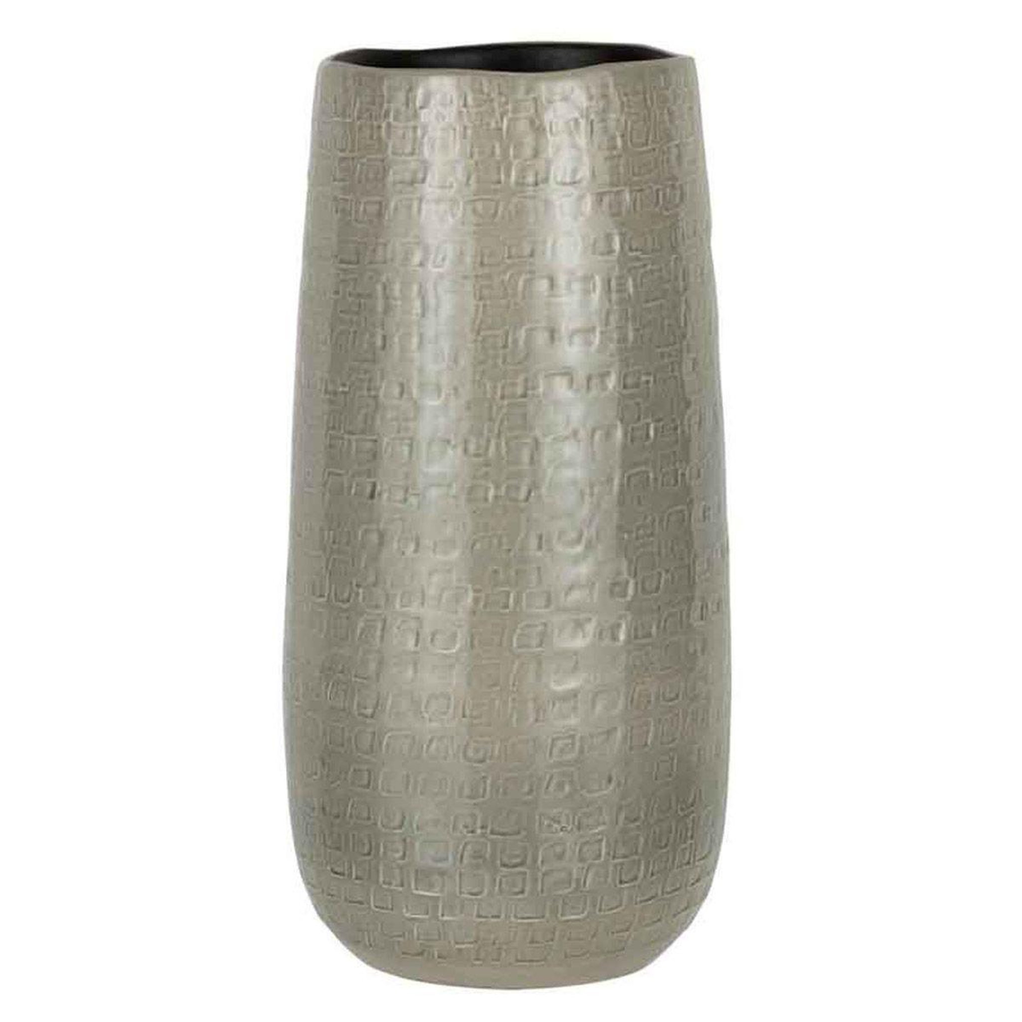 J-LINE Vase en céramique design  yuella  40cm gris clair