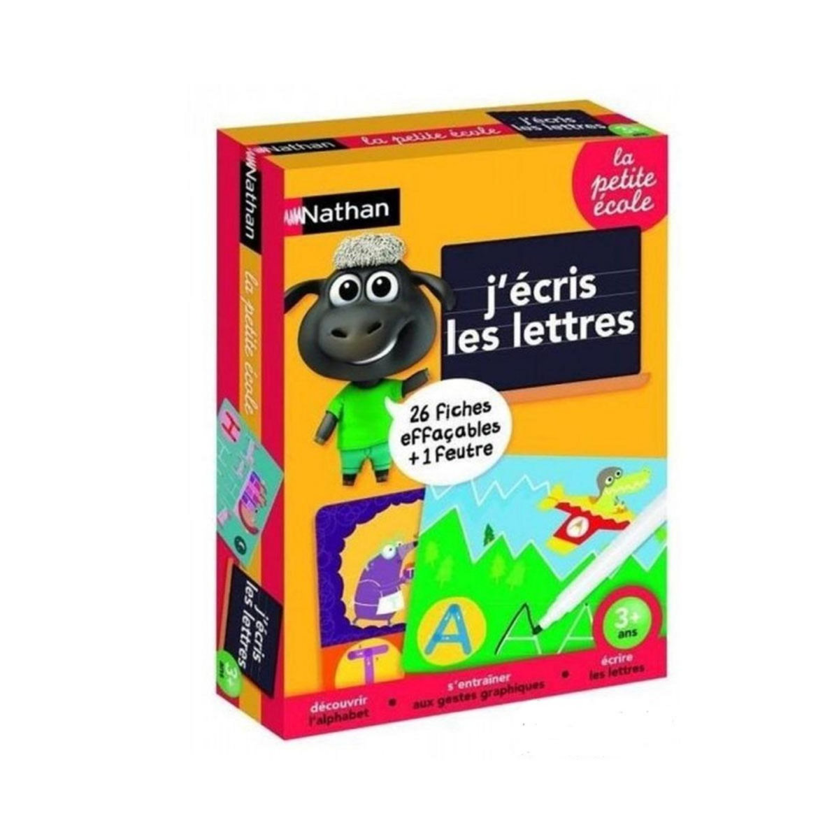 Nathan La petite école : J'écris les lettres