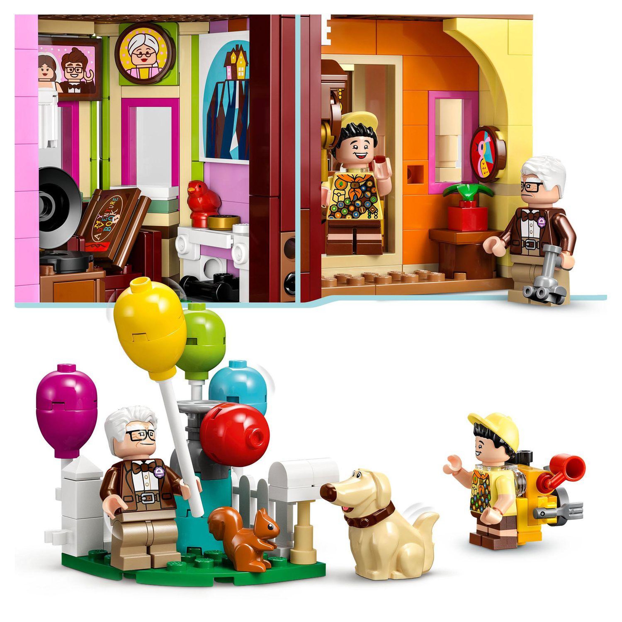 Voir la diapositive 7 : LEGO LEGO Disney et Pixar 43217 La Maison de « Là-haut » Jouet avec Ballons et Figurines