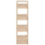 Voir la diapositive 4 : VIDAXL Bibliotheque/Separateur de piece 60x35x125 cm Bois massif