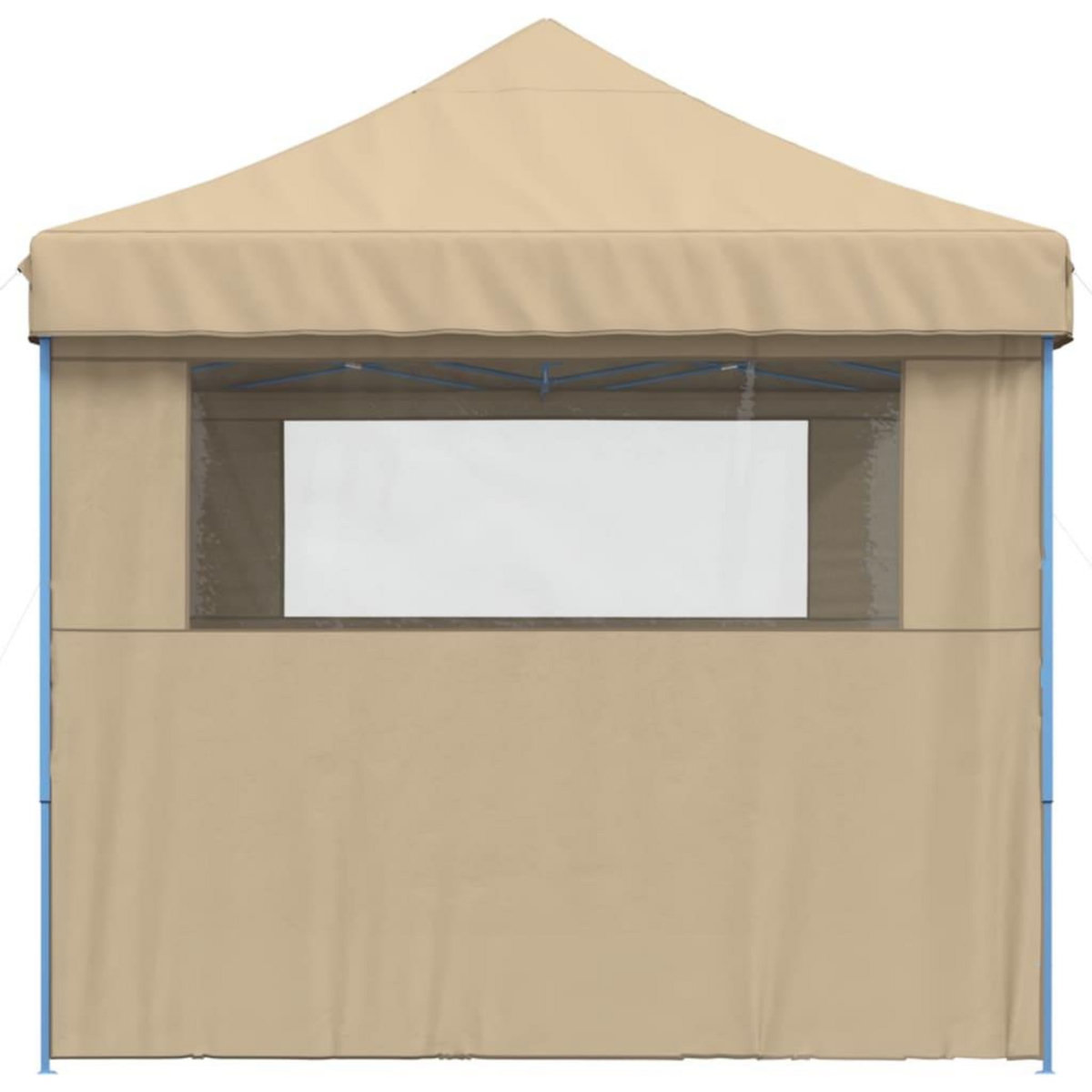 VIDAXL Tente de reception pliable escamotable avec 3 parois laterales