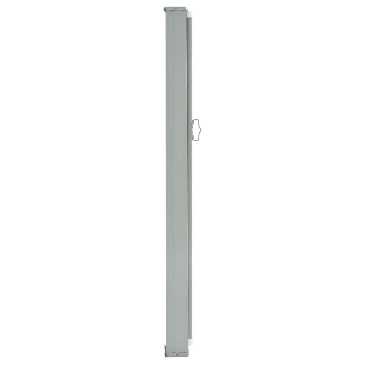VIDAXL Auvent lateral retractable de patio 160 x 300 cm Gris