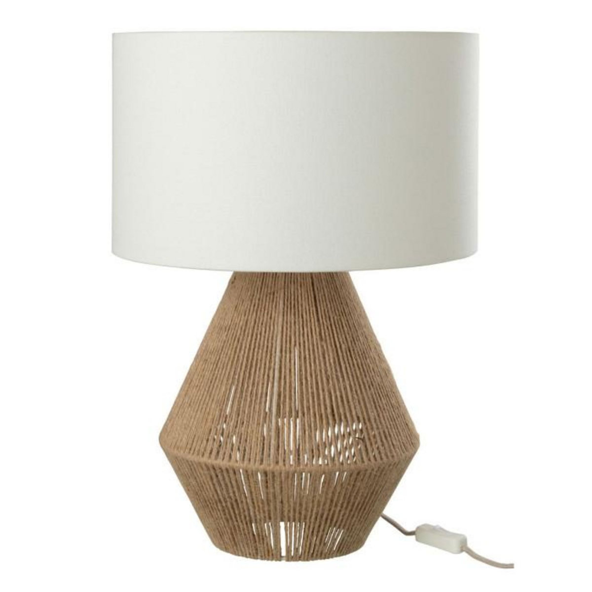 Paris Prix Lampe à Poser en Jute  Ficelles  51cm Naturel