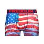 Voir la diapositive 4 : FREEGUN Lot de 5 Boxers homme Drapeaux