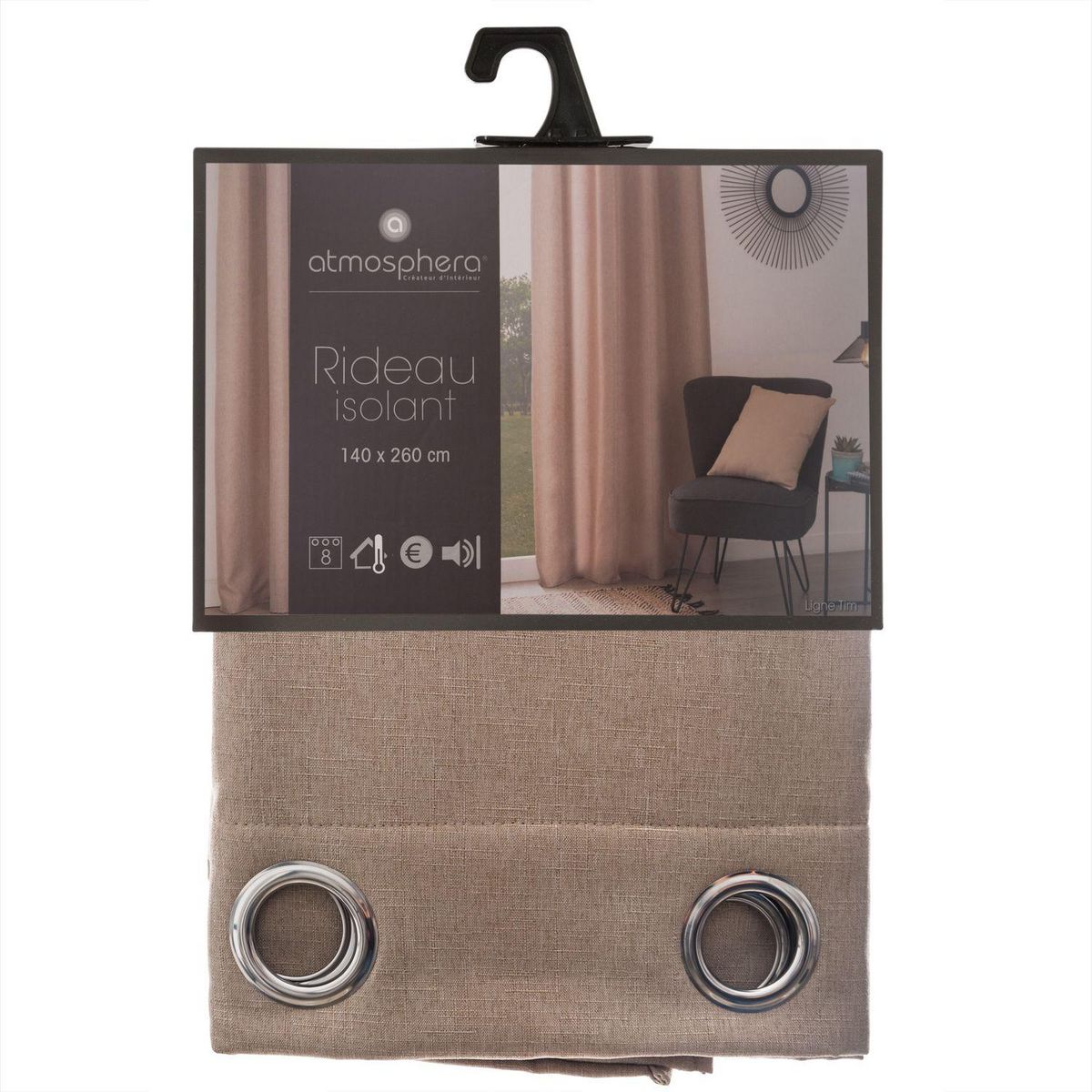 ATMOSPHERA Rideau isolant Tim