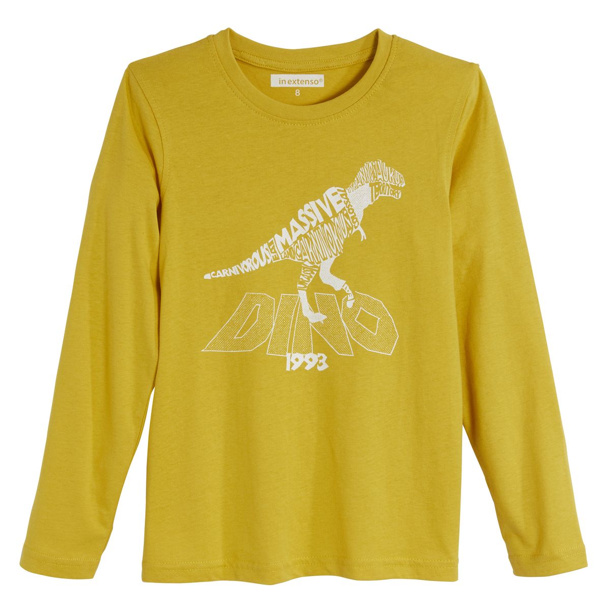 IN EXTENSO T-shirt dinosaure manches longues garçon