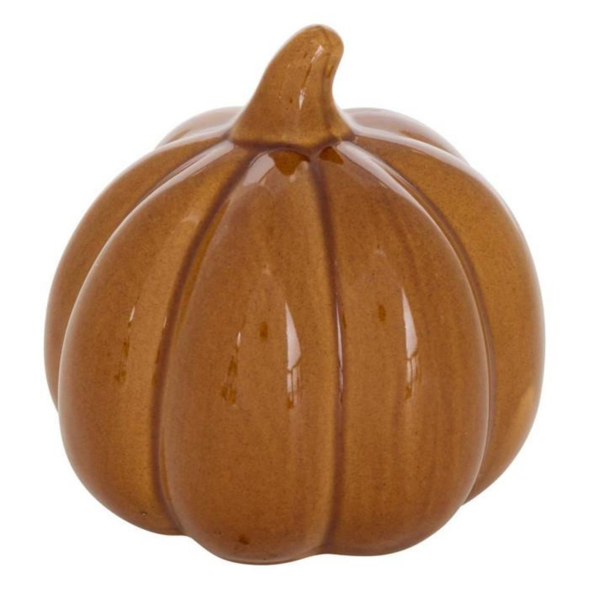 ATMOSPHERA Citrouille Déco en Céramique  Automne  10cm Marron