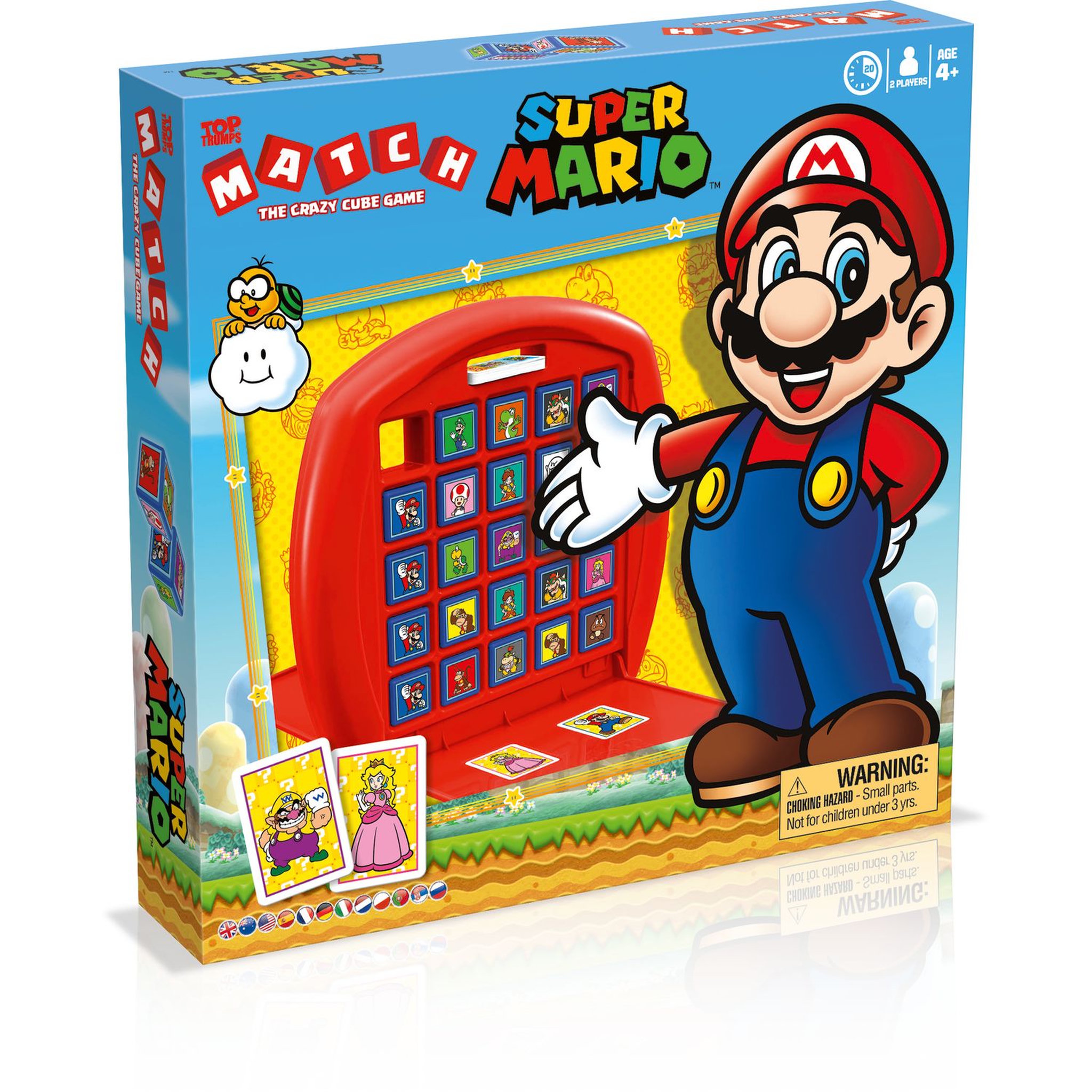 Voir la diapositive 2 :  WINNING MOVES Jeu Match Super Mario