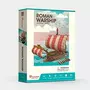  Puzzle 3D Navire de guerre Romain Maquette galion bateau