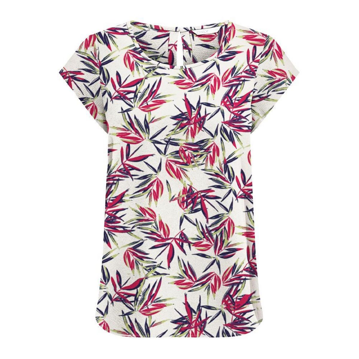 Only Top Écru/ à motifs Femme Only Nova