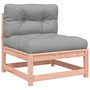 Voir la diapositive 2 : VIDAXL Canape de jardin sans accoudoirs coussins bois massif douglas