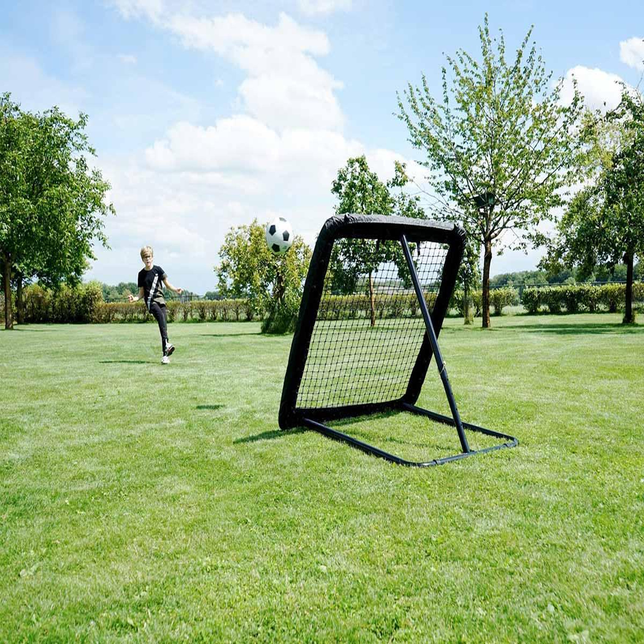 Voir la diapositive 4 : EXIT TOYS Rebondisseur multisport Kickback L 1,24 x 1,24 cm - Exit Toys