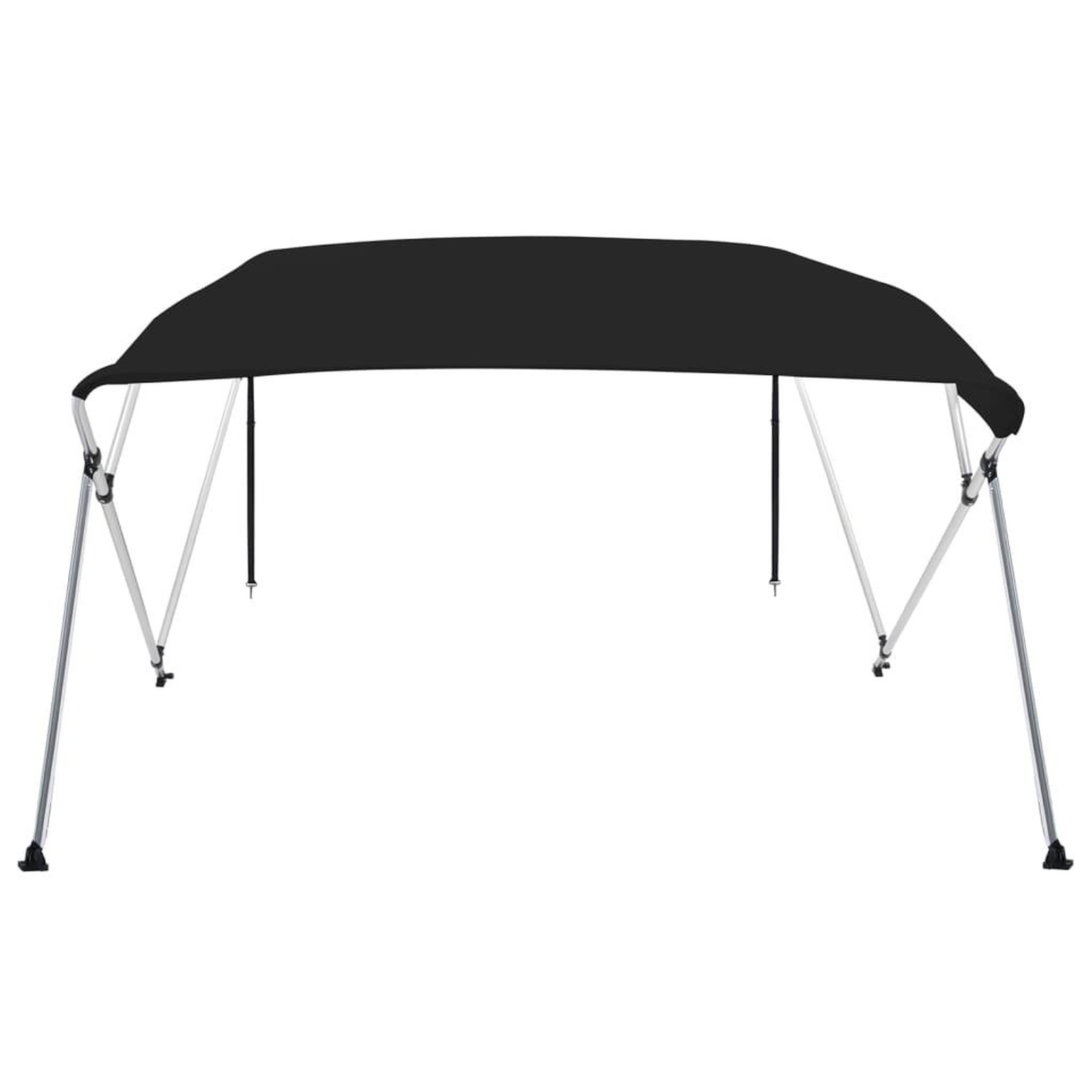 Voir la diapositive 3 : VIDAXL Auvent bimini a 4 arceaux noir 243x210x137 cm