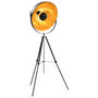 Voir la diapositive 1 : VIDAXL Lampadaire E27 Noir et dore 51 cm