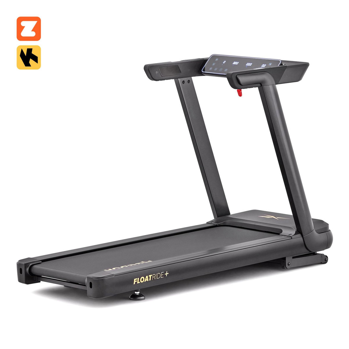 Reebok Tapis de Course motorisé - Reebok - Modèle FR20z Floatride - Maison/Appartement - LED - Vitesse 1 à 18 km/h - Noir