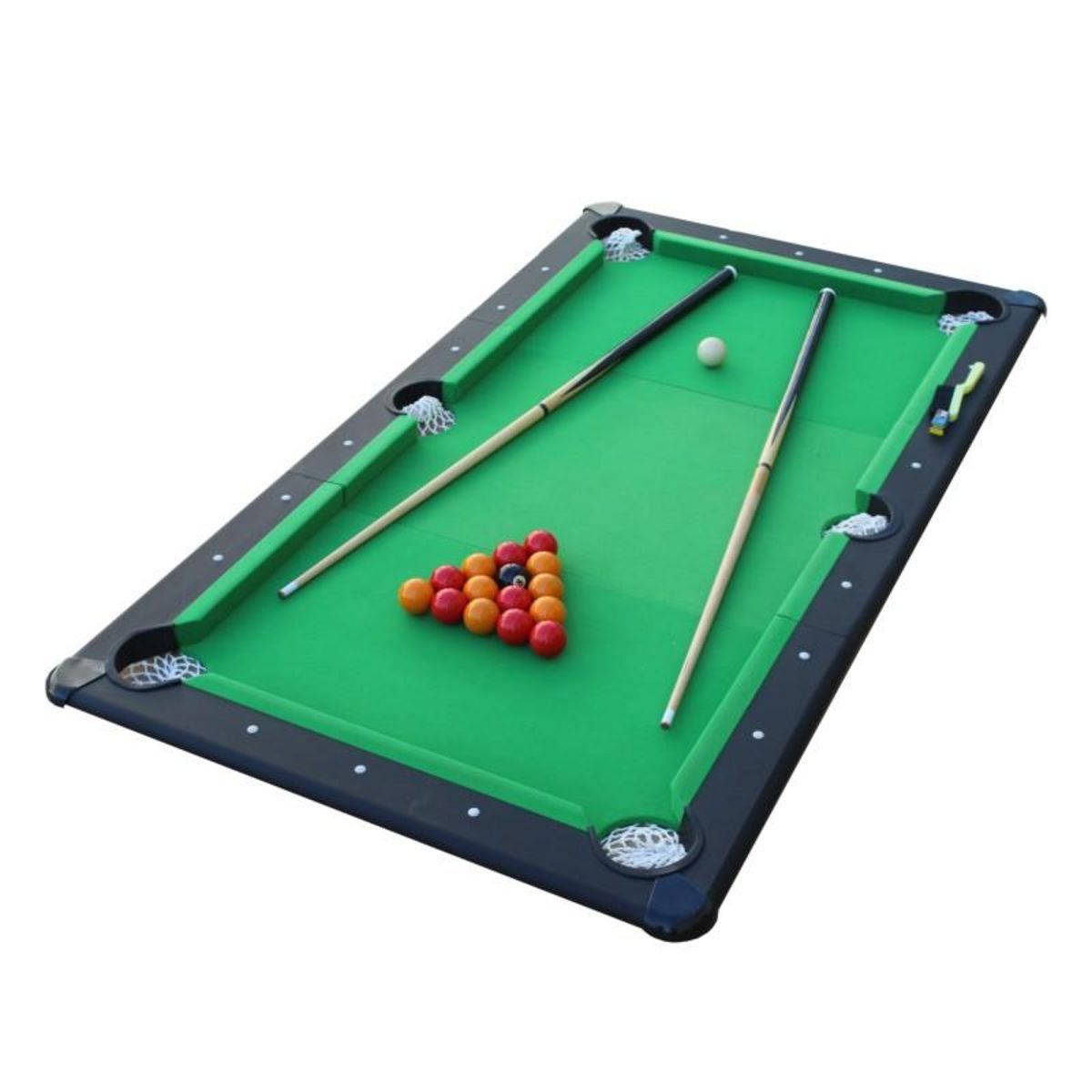 SOKKER Plateau de jeux billard 192,5 x 109,5 cm - Essentiel ++