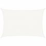 Voir la diapositive 2 : VIDAXL Voile d'ombrage 160 g/m^2 Blanc 2x2,5 m PEHD