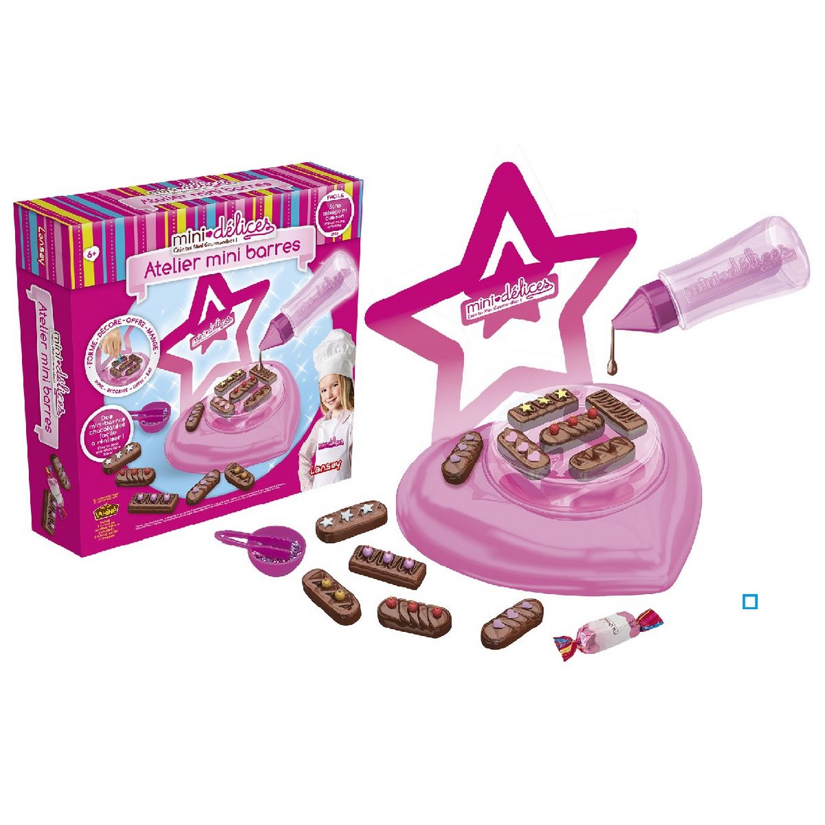 LANSAY Mini Délices Atelier Mini Barres en Chocolat