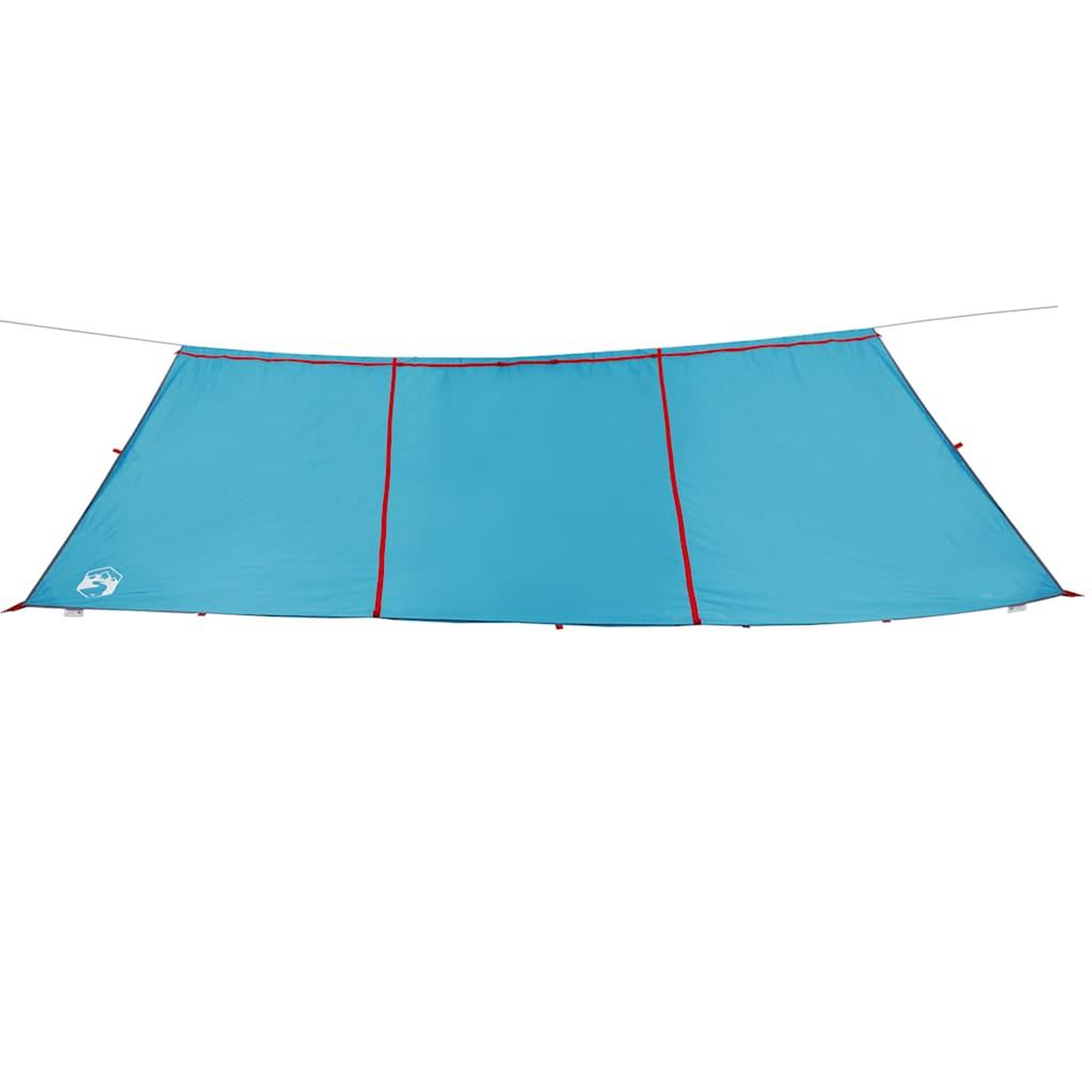 Voir la diapositive 3 : VIDAXL Bache de camping bleu 420x440 cm impermeable