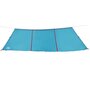 Voir la diapositive 3 : VIDAXL Bache de camping bleu 420x440 cm impermeable