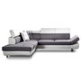 Voir la diapositive 6 : BEST MOBILIER Lisbona - canapé d'angle gauche convertible - 5 places - avec têtières