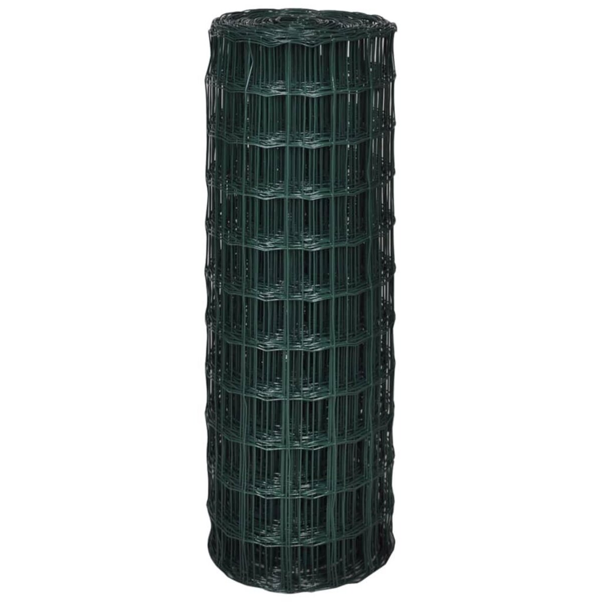 VIDAXL Cloture euro Acier 10 x 1,0 m Vert
