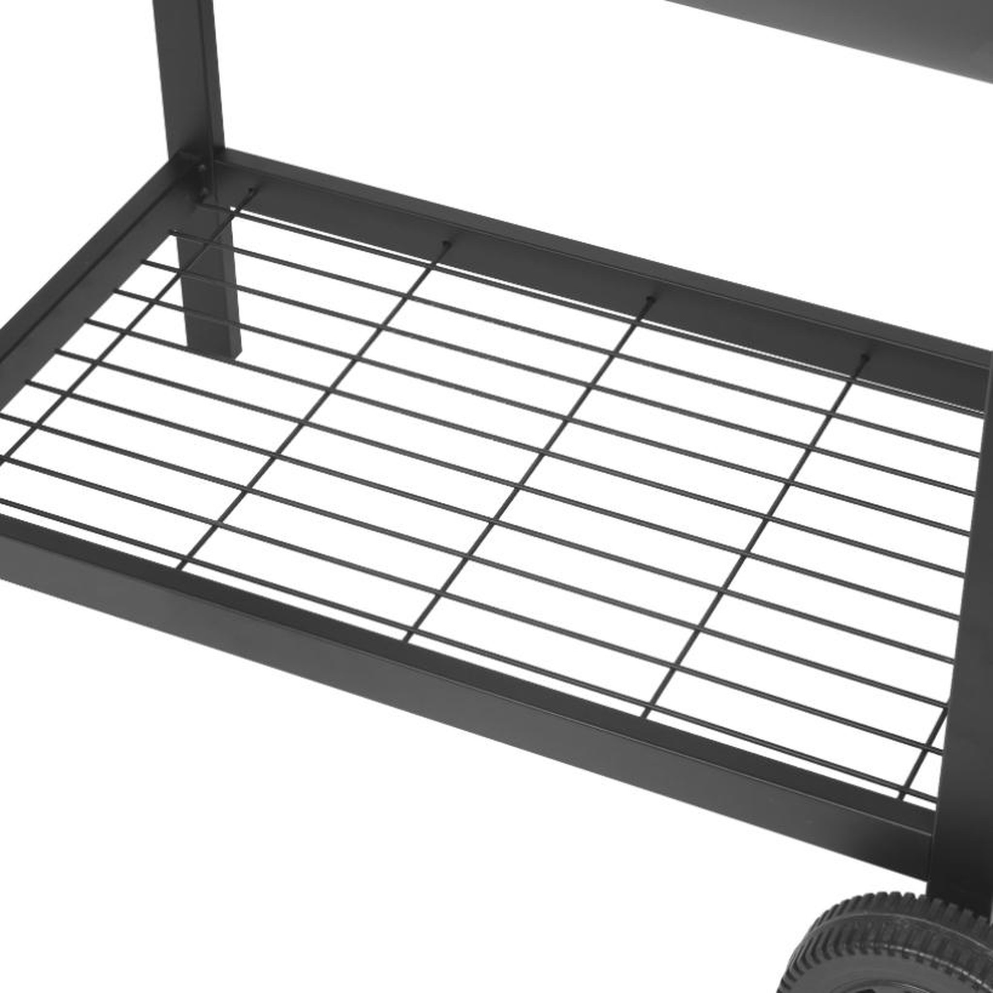 Voir la diapositive 6 : RED DECO Barbecue à charbon 71 x 35.5cm avec chariot - alabama