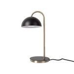 Leitmotiv Lampe à poser design dome Decova. Coloris disponibles : Noir
