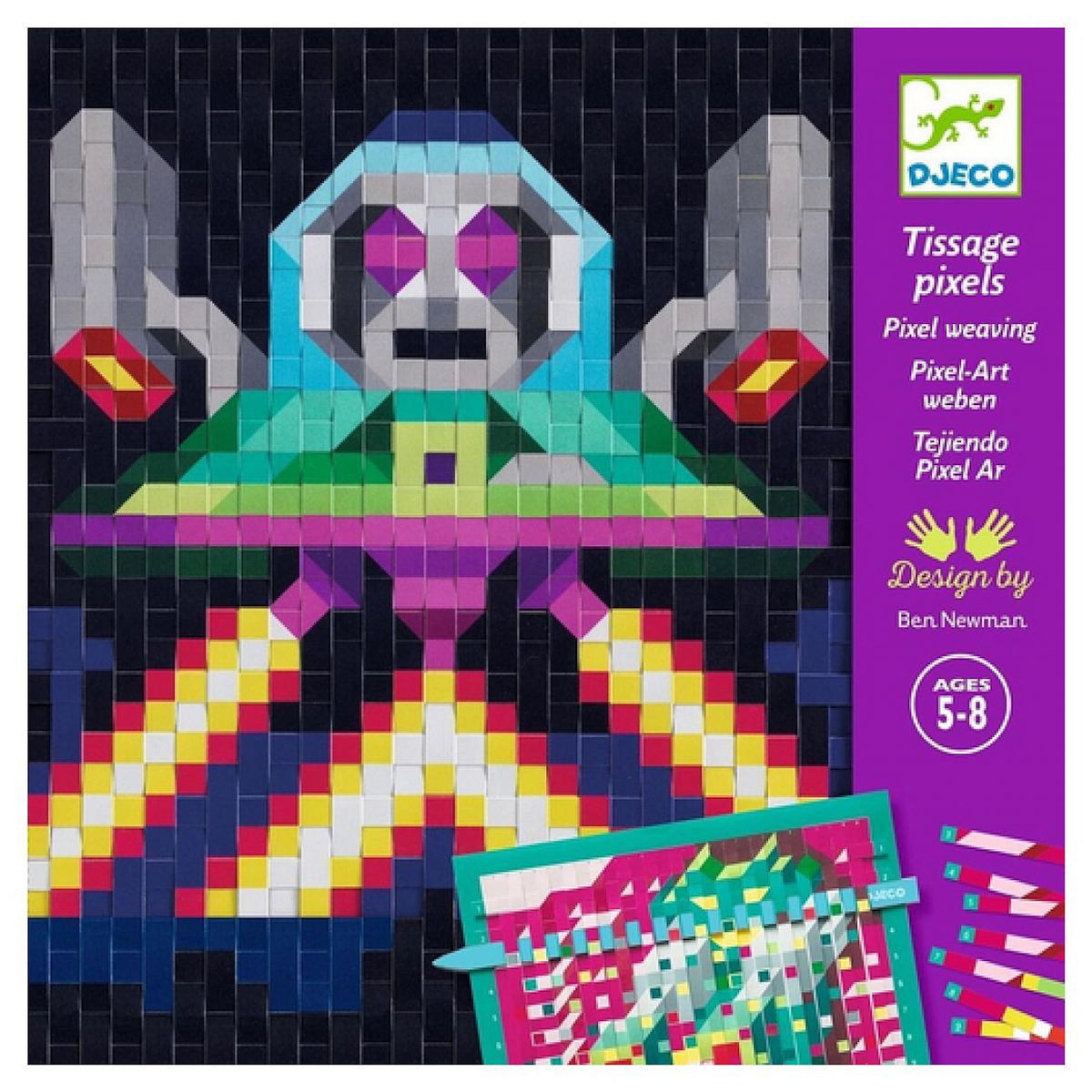 Djeco Activites papier - les Invaders